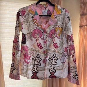 Brigi of Aspen Colorado Cotton Amine Jacket Shirt